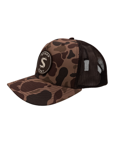 Vintage Brown Camo Hat